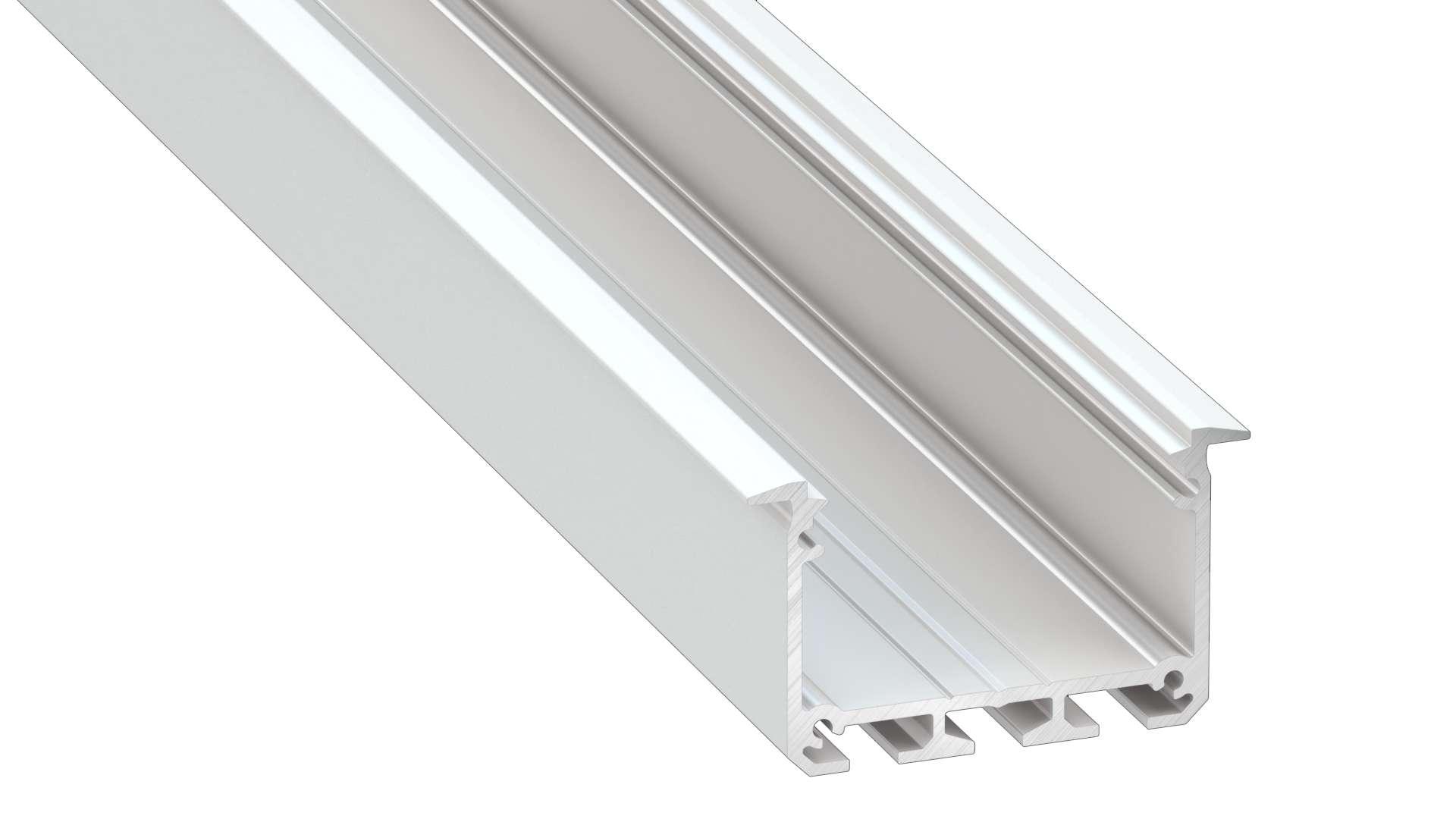 Lumines profile type INSO lacquered white 6,15 m