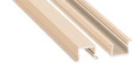 Profile LUMINES type axin Light Ivory lacquered 4,15 m