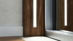 Lumines profile type inSileda lacquered white, 2,02 m