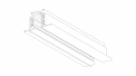 3-phase recessed-mounted track XTSF 4200-3 white 2m