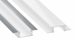 Lumines profile type ZATI lacquered white, without perforation 1 m