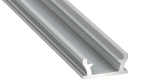 Lumines profile type TERRA anodized silver, 3 m