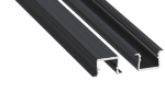 Profile LUMINES type axin Rock Anthracite lacquered 6,17 m