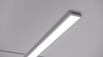 Lumines profile type Largo M3 lacquered white, 2,02 m