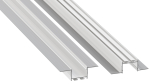 Profile LUMINES type akin white lacquered 1 m