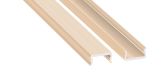 Profile LUMINES type atom Light Ivory lacquered 6,17 m