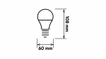 LED source E27 12W A60 Warm white