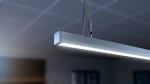 LUMINES DILEDA Linear LED Luminaire - silver anodized - 4000K - 180cm