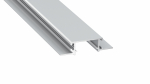 Lumines profile type ZATI anodized silver, without perforation 3 m