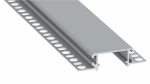 Lumines profile type Zati anodized silver, 3 m