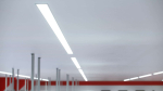 Lumines profile type inLargo anodized silver, 3 m