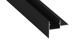 Profile LUMINES type Motta black lacquered 4,15 m