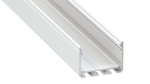 Lumines profile type ILEDO lacquered white, 1 m