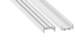 Profile LUMINES type aria white lacquered 6,17 m