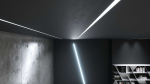 Lumines profile type Subli lacquered black, 1 m
