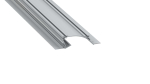 Lumines profile type Pero anodized silver, 3 m