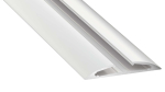 Lumines profile type Reto lacquered white, 3 m