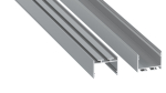 Profile LUMINES type alba silver anodized 2,02 m