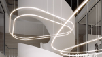 Lumines profile type FLEXA anodized silver, 1 m