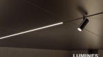 LUMINES SOLVIA Profile lacquered white 2,02 m