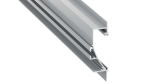 Lumines profile type Tiano anodized silver, 3 m