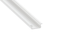 Lumines profile type IVO white lacquered, 3 m