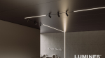 LUMINES SOLVIA Profile lacquered white 2,02 m