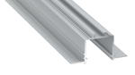 Lumines profile type Subli anodized silver, 3 m