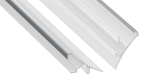 Lumines profile type LOGI lacquered white, 3 m