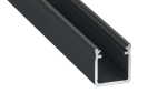 Lumines profile type Y black anodes, 2,02 m
