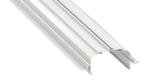 Lumines profile type Largo M4 lacquered white, 1 m