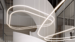 Lumines profile type inFLEXA anodized silver, 1 m