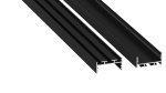 Profile LUMINES type aria black lacquered 4,15 m