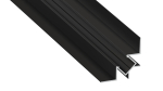 Profile LUMINES type Vigo black lacquered N/P 4,15 m