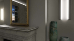 Lumines profile type LOGI lacquered black, 3 m