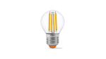 LED source E27 6W G45 Filament Warm White