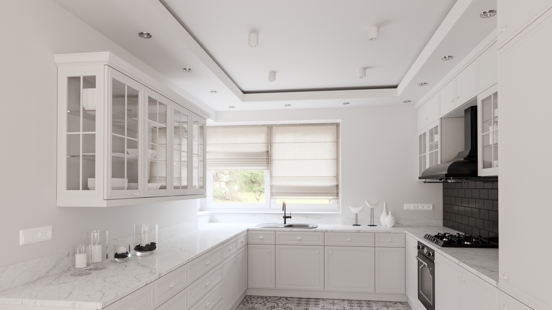 LED lighting in the kitchen